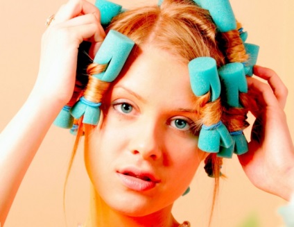 Hab hajcsavarók, hogyan kell használni a fő előnye a hab hajcsavarók - Női Blog