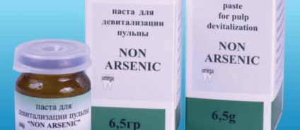 Használata arzén fogászati készítmény, biztonsági (alkalmazás) Használata arzén a fogászati kompozíció, biztonsági