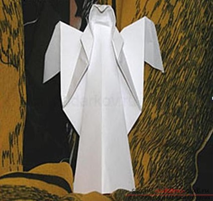 Készítsen gyönyörű angyal szárnyakkal, origami nem nehéz, ha követi a rendszer (egy angyal papírból) Készítsen gyönyörű angyal szárnyakkal, origami nem nehéz, ha követi a programok