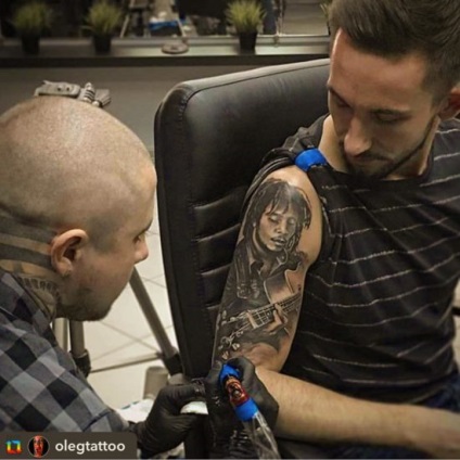 Sergey Prikazchikov csoportból „pizza” elmarad a tetoválás Rostov-on-Don, egy online magazin tetoválás