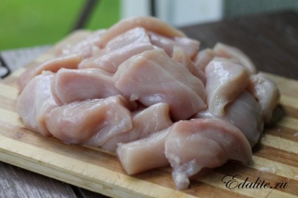 Nyárs csirke - 103 kalória, recept fotó, finom, hasznos, könnyen