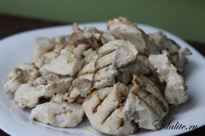 Nyárs csirke - 103 kalória, recept fotó, finom, hasznos, könnyen