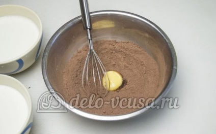 Csokoládé puding recept lépésről lépésre (7 fénykép)