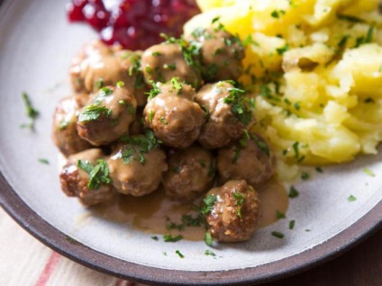 Svéd húsgombóc recept (recept) Svéd húsgombóc recept