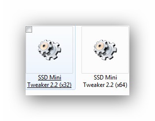 Ssd mini Tweaker - gyors beállítás használatát SSD-meghajtó rendszer