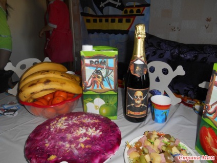 Stepan 4 év, vagy egy kalóz party - születésnap és más ünnepek a gyermekek számára - Home Moms