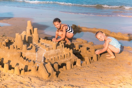 Építsd gyermek sandcastles - Nils blog