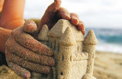 Építsd gyermek sandcastles - Nils blog