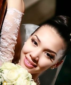 Ázsiai menyasszonyi smink szem