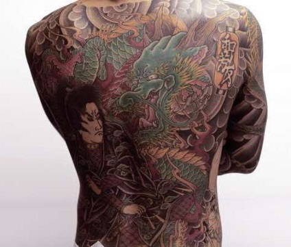 Tattoo Yakuza érték tetoválás, fotók, vázlatok