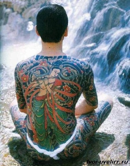 yakuza tetoválás
