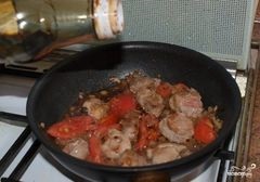 Borjú sült egy serpenyőben - lépésről lépésre recept fotók (sült) Borjú sült egy serpenyőben - lépésről lépésre recept fotók