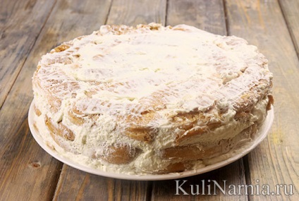 Cake „női ujjak” lépésről lépésre recept fotók