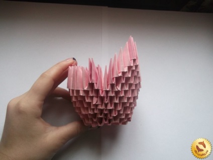 Tulip origami modulok lépésről lépésre rajz és utasítások kezdőknek