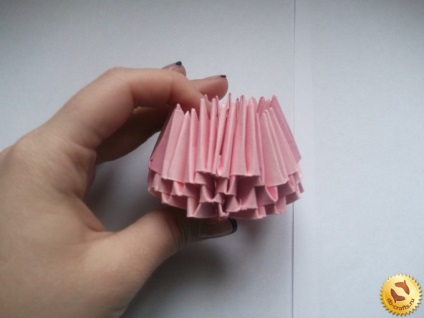 Tulip origami modulok lépésről lépésre rajz és utasítások kezdőknek