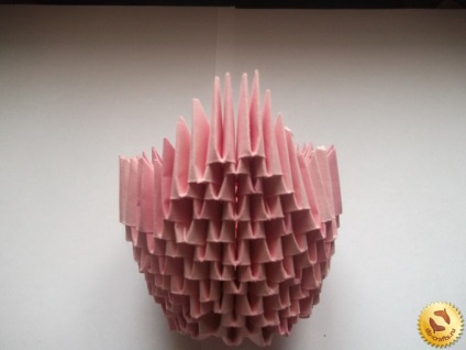 Tulip origami modulok lépésről lépésre rajz és utasítások kezdőknek