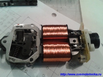 Szerelése és javítása elektromos borotvák Braun 1008 - alapvető elektronikai