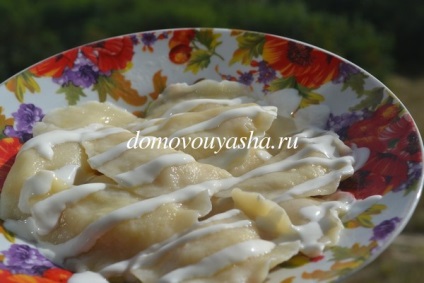 Gombóc burgonyával és túrós a nagymama receptje, népi tudás Kravchenko Anatoliya