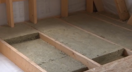 A választás a födémgerendák a házban (a ház) A választás a padló gerendák a házban