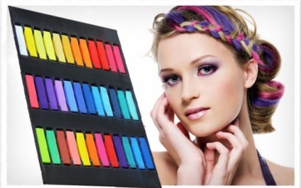A világos színek a haj úgy döntünk, festékek és ceruzák