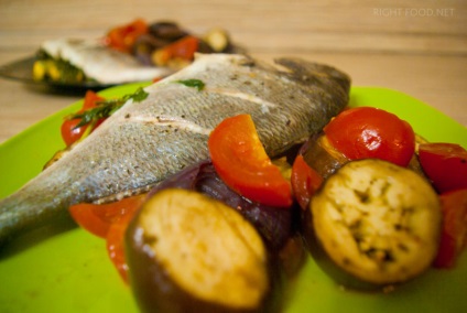 Sült tengeri keszeg a sütőben recept hal fóliában (sütőben) Sült tengeri keszeg a sütőben recept hal fóliában