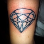 Jelentés tetoválás gyémánt (rombusz) - jelentését és példák fotó