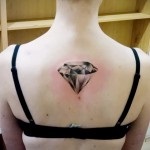 Jelentés tetoválás gyémánt (rombusz) - jelentését és példák fotó