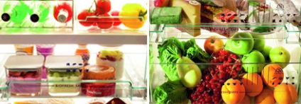 Zone frissesség a modern hűtőszekrényben tárolás magic