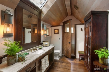 100 ötletek fürdőszoba kialakítása klasszikus stílusban a fotó