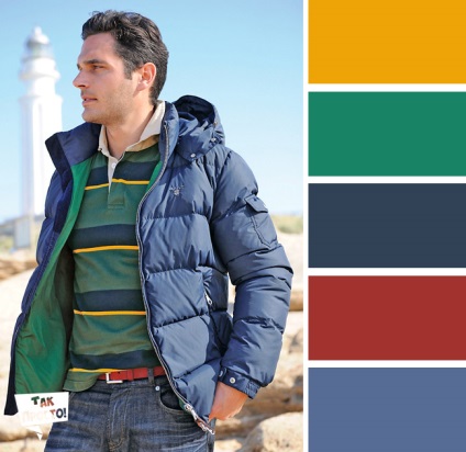 Колірні поєднання в одязі для чоловіків