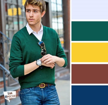Колірні поєднання в одязі для чоловіків