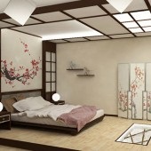 Tervezés egy lakás a japán stílusú (belső a lakás a japán stílus) Tervezés egy lakás a japán stílusú