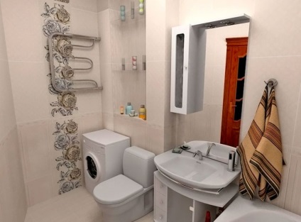 Дизайн ванної кімнати 5 кв м (25 фото) - ідеї, поради, освітлення, елементи декору, відео