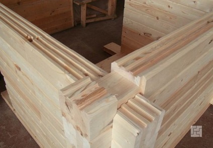 Házak fából - fotó projektek, különösen az építőipari
