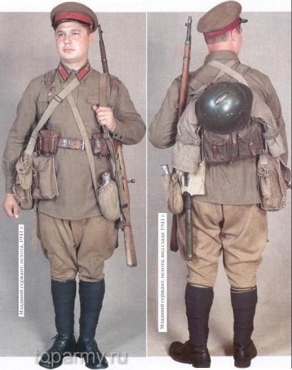 Öltözési egy szovjet katona a második világháború, a legjobb hadsereg a világon Magyarországon stratégiát fogadott el a háború
