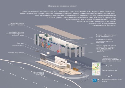 Előzetes tervek a jövő buszmegállókban Szurgut