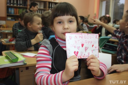 Ha megy a fogantyút, a szerelmesek második osztályosok megmondani, hogy mi a szerelem