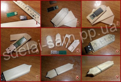 USB flash meghajtó a kezét (bot a kezüket) USB flash meghajtó a kezét
