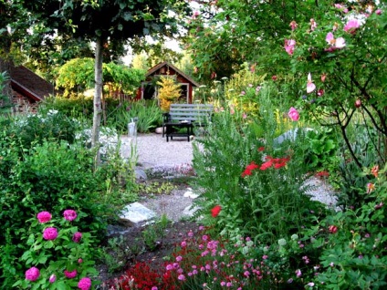 Photo Garden nyáron - 10 érdekes ötleteket a tervezés és a dekoráció, ország tervezés ötletek és tippek az otthoni
