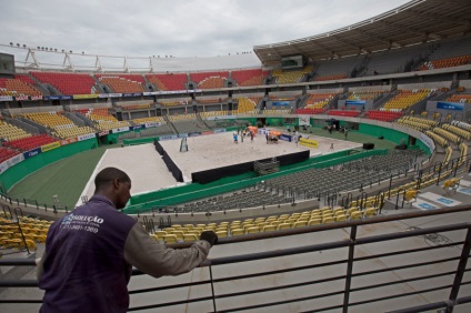 Fényképek sportlétesítmények Rio de Janeiro után hat hónappal az olimpia