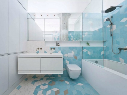 Belső kis fürdőszoba a legjobb ötletek kialakítása a szoba
