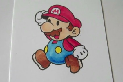 Hogyan kell felhívni Mario ceruzával szakaszban - a tanulságok levonása - hasznos artsphera