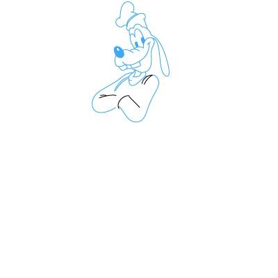 Hogyan rajzoljunk Goofy