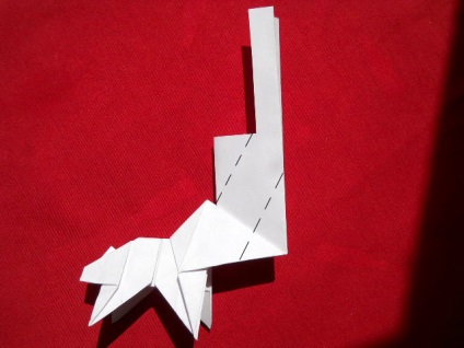 Hogyan, hogy a szarvas a papír origami ábrák, mesterkurzus, egy borítékot szarvas