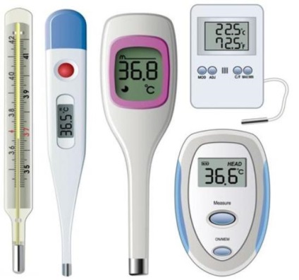 Hogyan válasszuk ki a hőmérő higany újszülött, elektronikus, infravörös és más típusú