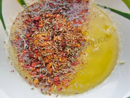 Burgonya török fűszerek, kemencében sült (fűszerek) Burgonya fűszerekkel török, sült a kemencében