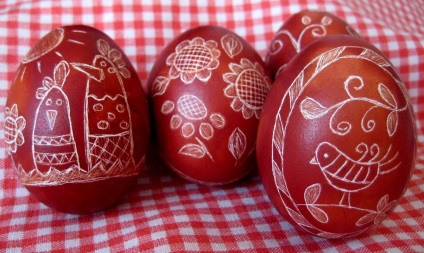 Krashenki, kapanki, tojás, amelyek jelzik, minták a húsvéti tojások (első húsvéti tojás) Krashenki, kapanki, tojás, amelyek jelzik, minták a húsvéti tojások