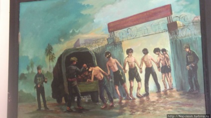 Vörös Khmer népirtás saját népe (piros) Vörös Khmer népirtás saját népe