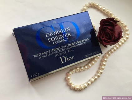 Krém-por Dior diorskin örökre kompakt (hang száma 022 camee) - vélemények, fényképek és ár