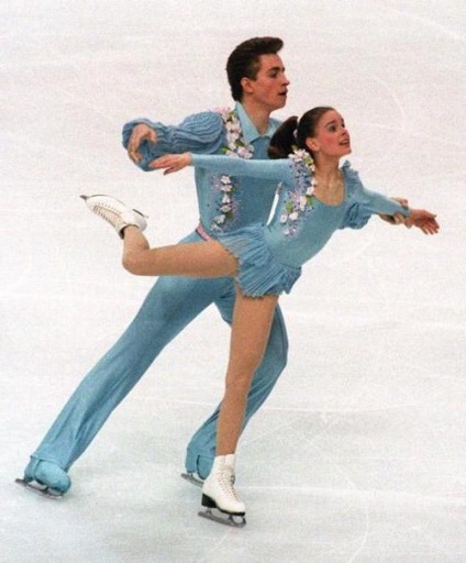 Bálványok 80 - korcsolyázók Ekaterina Gordeeva és Sergei Grinkov